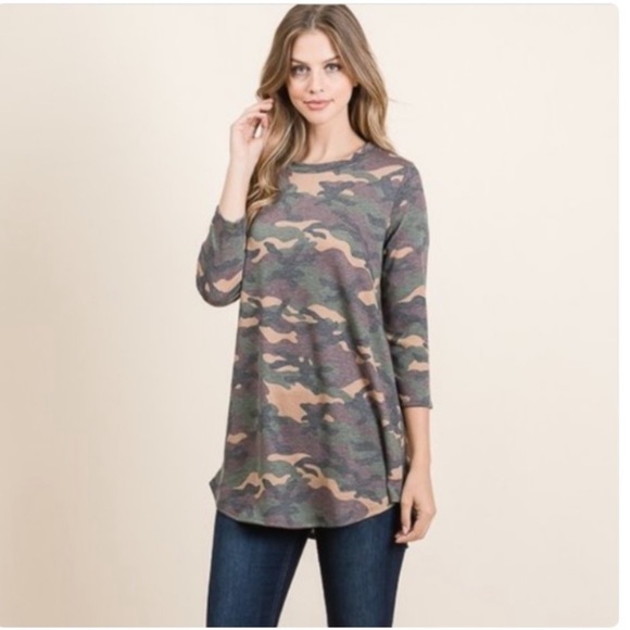 ❤️camo print top - Picture 2 of 7